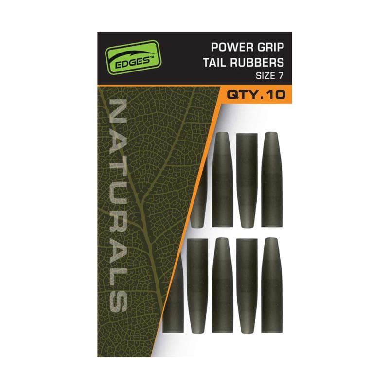 Fox Edges Naturals Power Grip Tail Rubbers Size 7