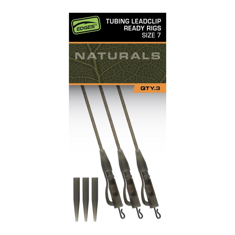 Fox Edges Naturals Tubing Leadclip Ready Leaders
