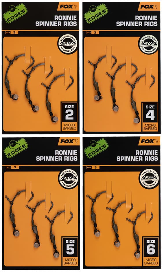 Fox Edges Ronnie Spinner Rig Medium Curve - foto 2