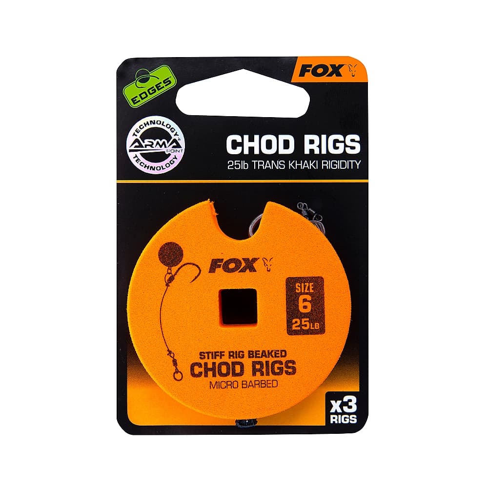 Fox EDGESﾙ Stiff Chod Rig Standard