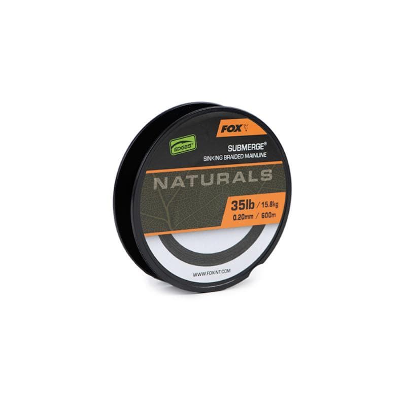 Fox Edges Submerge Natural Braid 600m 0.20mm 35lb