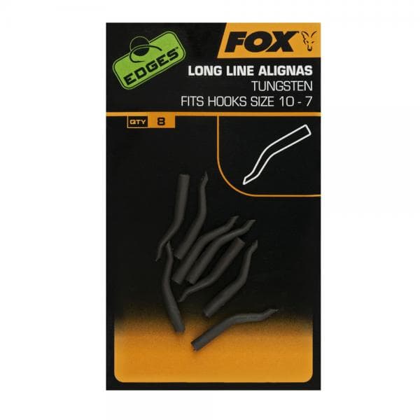 Fox Edges Tungsten Line Alignas Long Hook Size 10-7