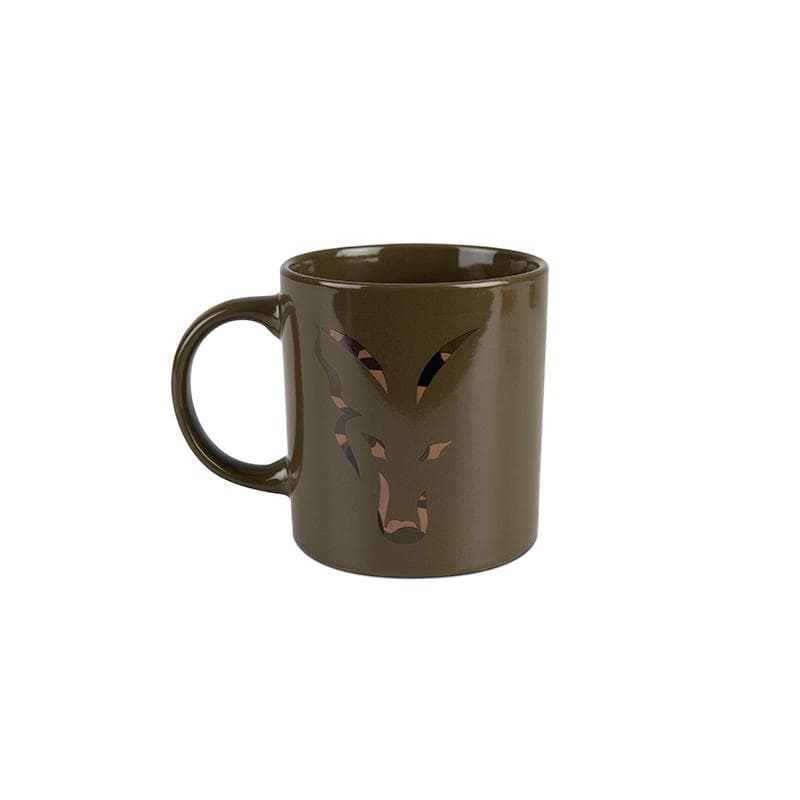 Fox Green And Camo Head Ceramic Mug - foto 2