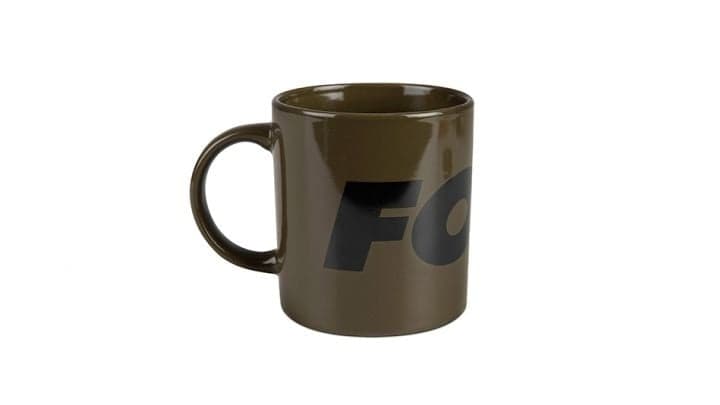 Fox Green & Black Logo Ceramic Mug 350ml