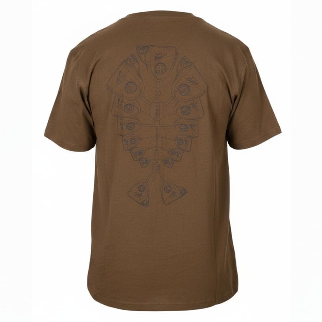 Fox Khaki Indicator Tee Medium