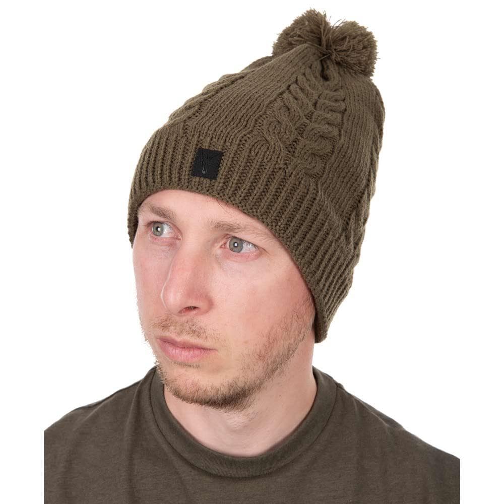 Fox Khaki Knitted Bobble - foto 2
