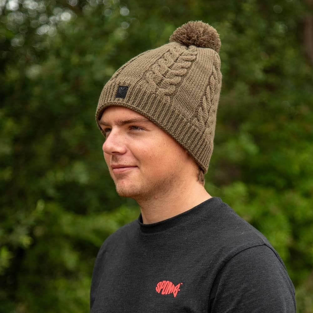 Fox Khaki Knitted Bobble - foto 5