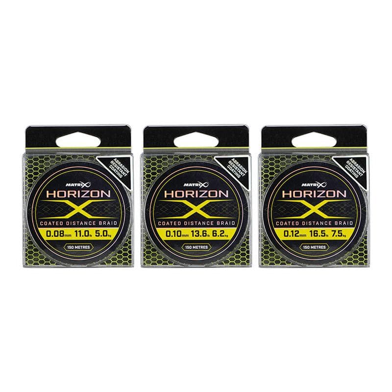 Fox Matrix Horizon X Coated Braid 0.12MM LB /7.5kg 150M