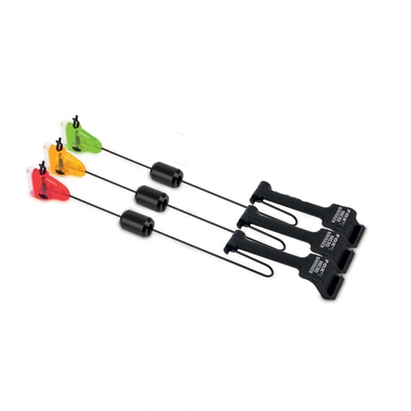 Fox Micro Swinger 3 Rod Set (Red, Orange, Green) - foto 3