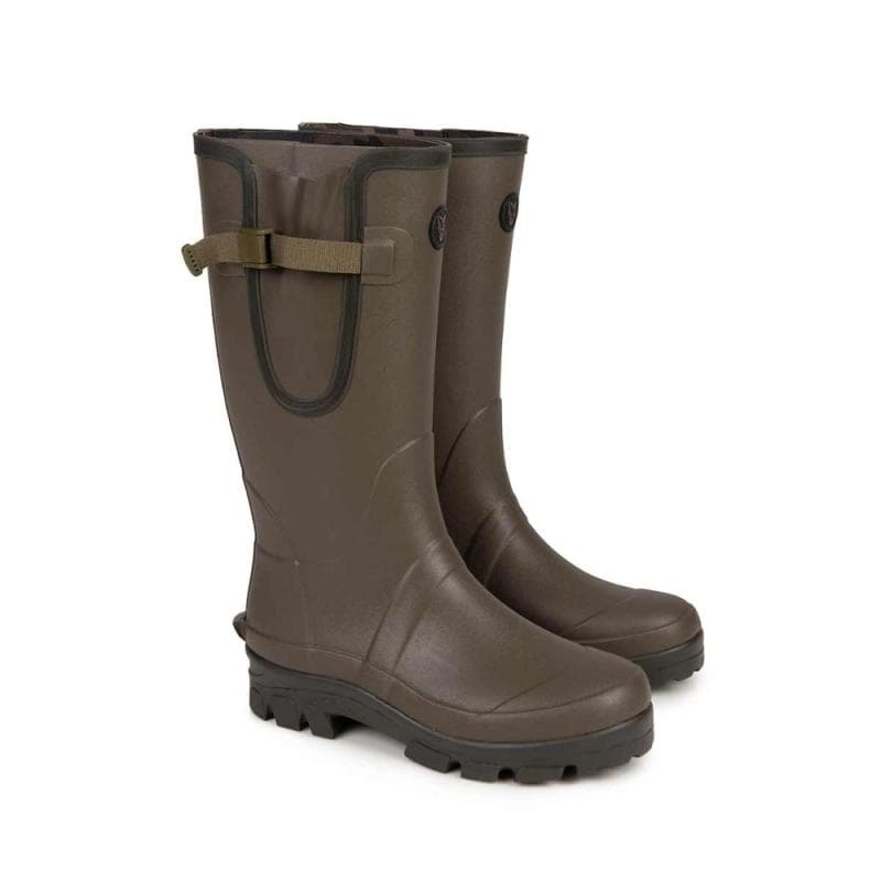Fox Neoprene Lined Camo/Khaki Rubber Boot 43