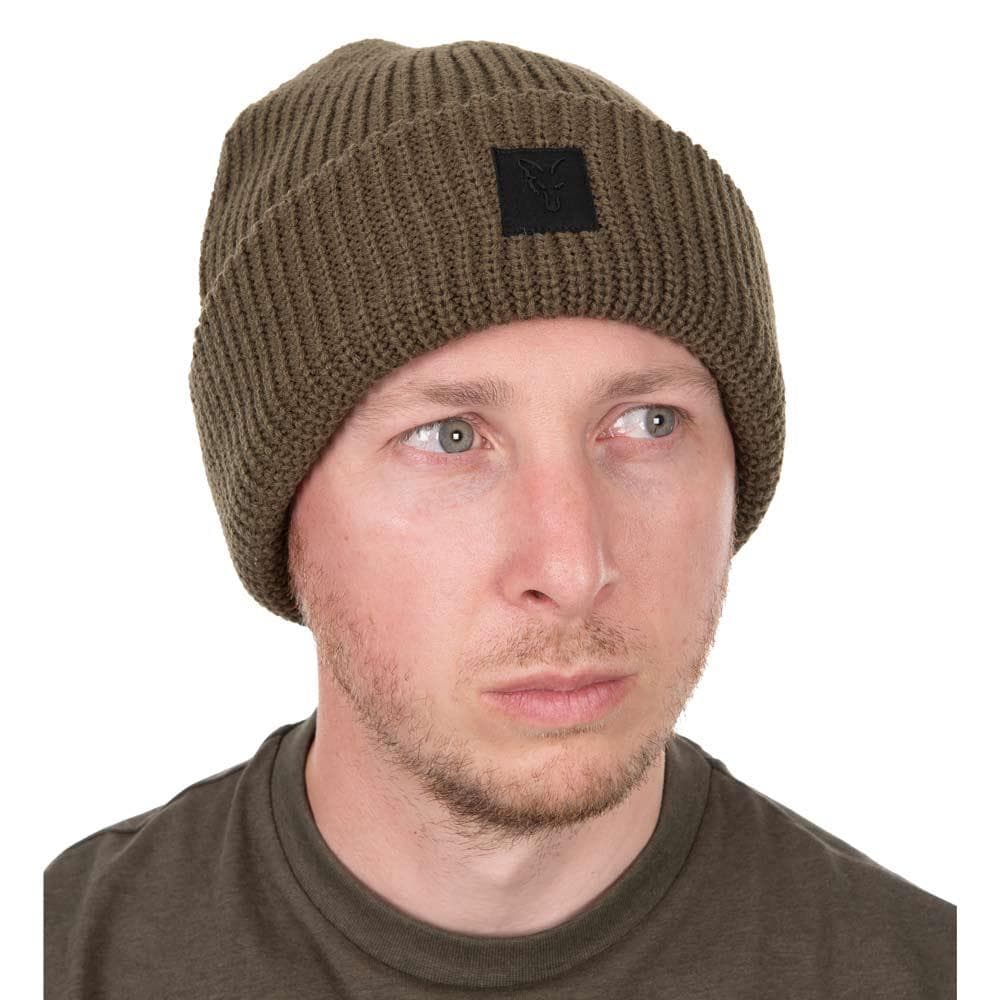 Fox Olive Merino Blend Beanie