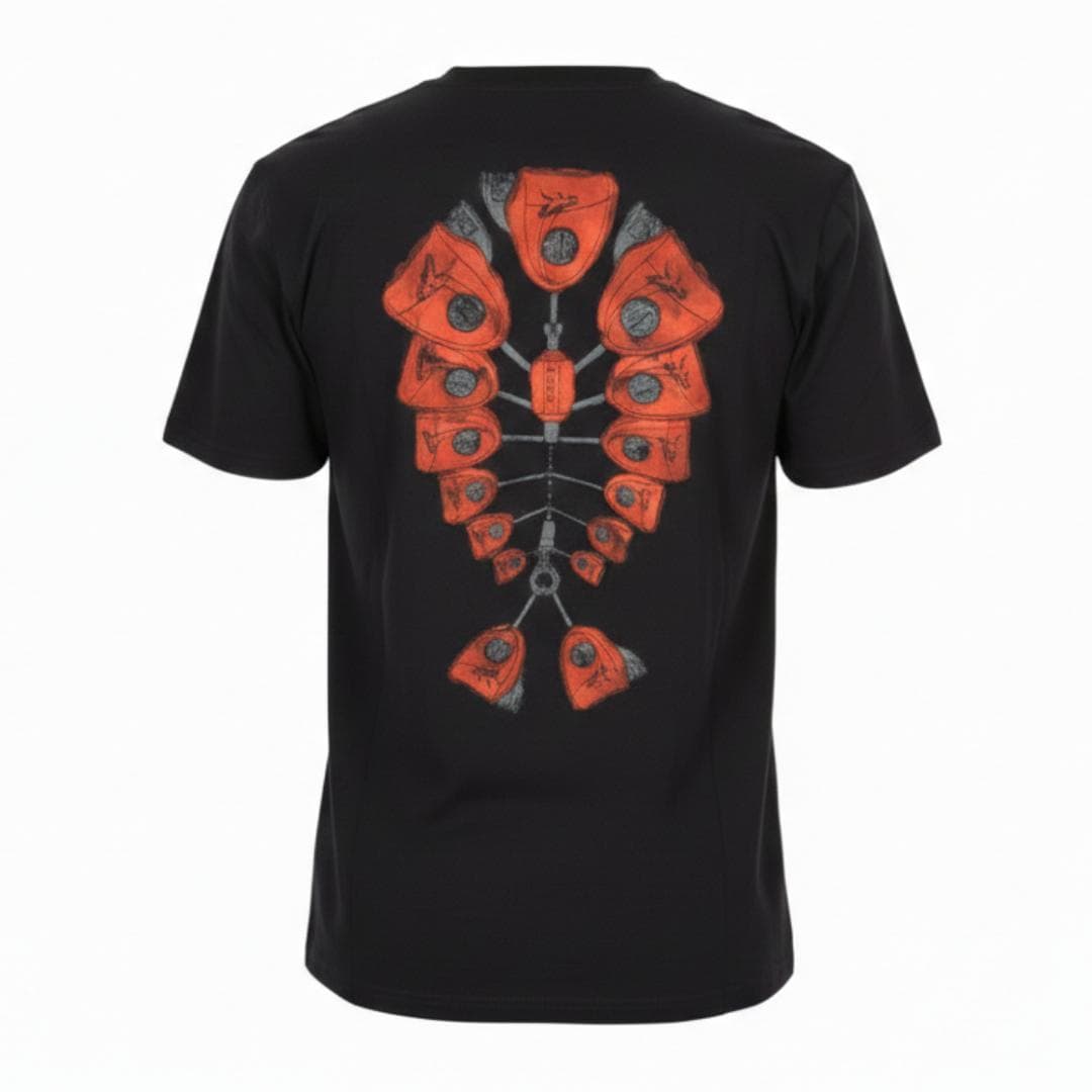 Fox Orange Indicator Tee Small
