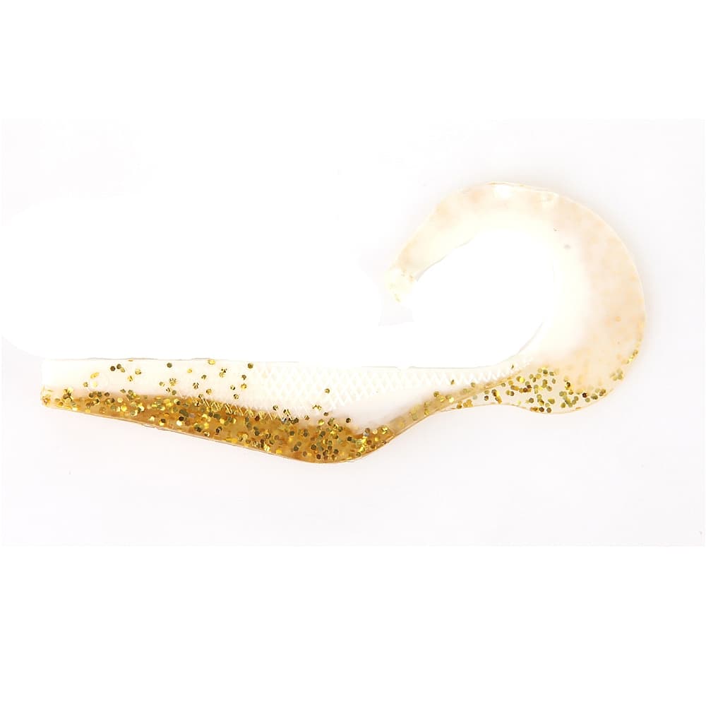 Fox Rage Chatter tail 10cm Gold Glitter