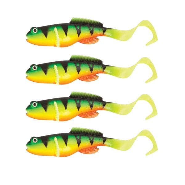 Fox Rage Grondel Twist 10cm Firetiger 4 stuks