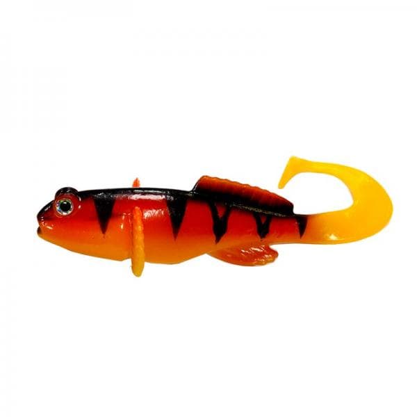 Fox Rage Grondel Twist 10cm Hot Tiger 4 stuks - foto 2
