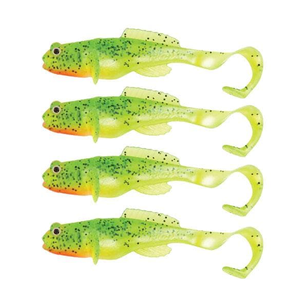 Fox Rage Grondel Twist 10cm Lemon Tiger  stuks