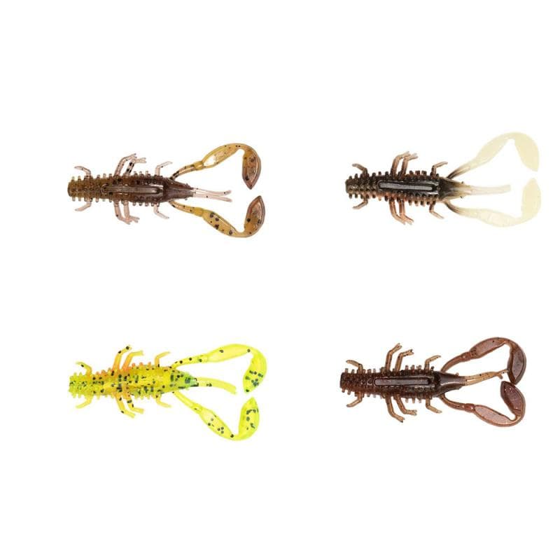Fox Rage Micro Critters UV Mixed Colour Pack 5cm - foto 2