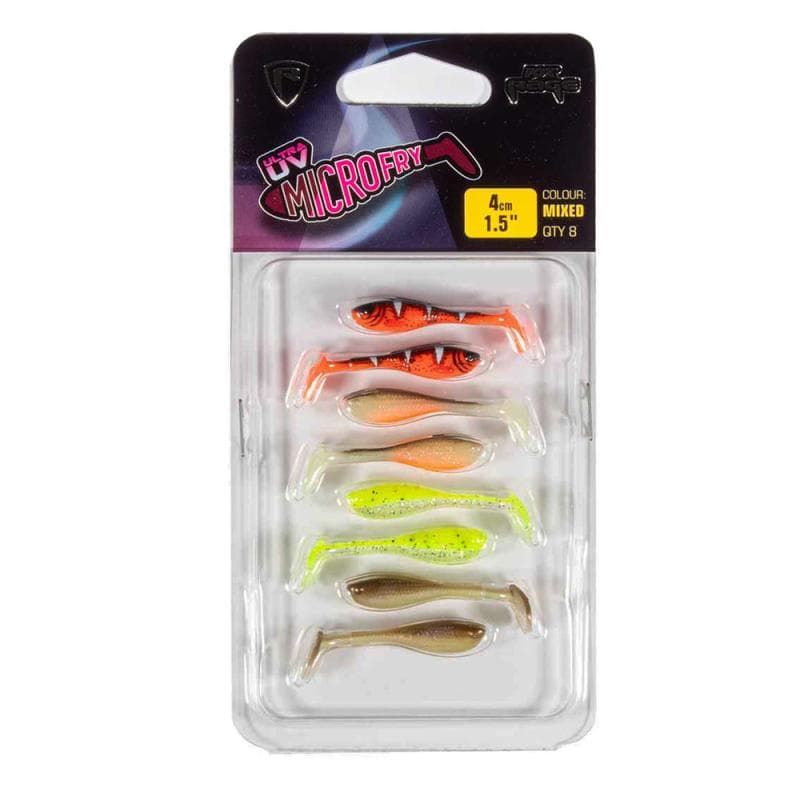 Fox Rage Micro Fry UV Mixed Colour Pack 4cm