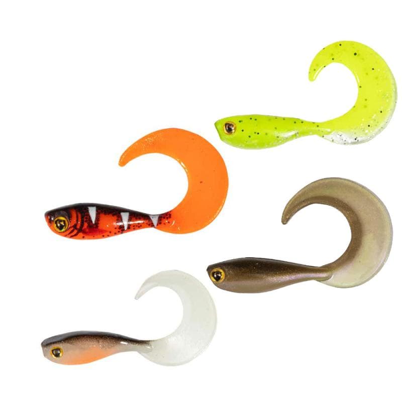 Fox Rage Micro Grub UV Mixed Colour Pack 4cm - foto 2