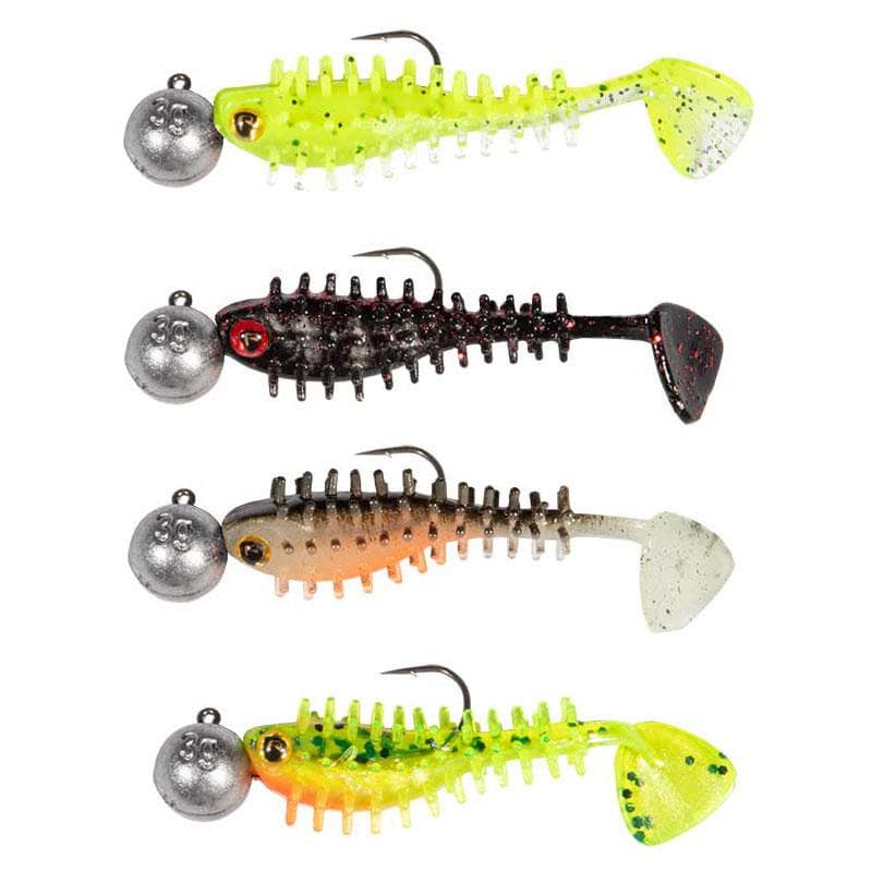 Fox Rage Micro Spikey Loaded UV Mixed Colour Pack 4cm - foto 2