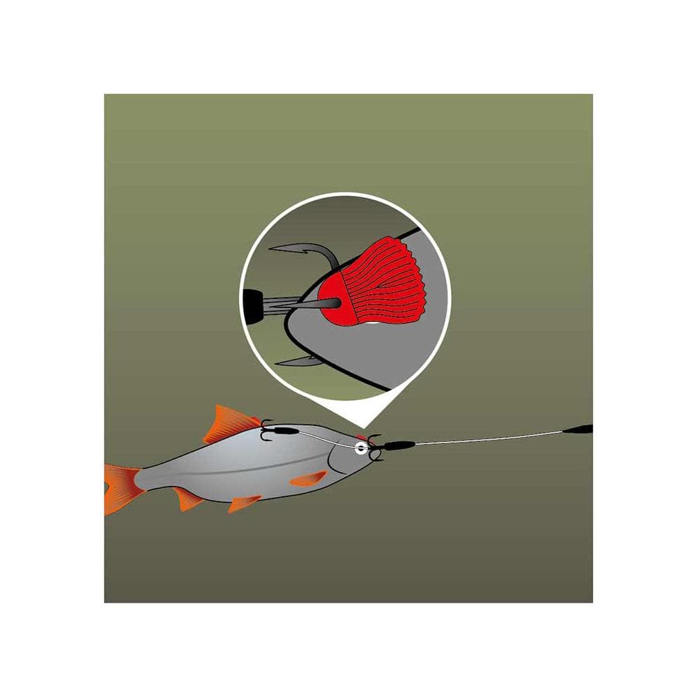 Fox Rage Predator Bait Fins Red - foto 3