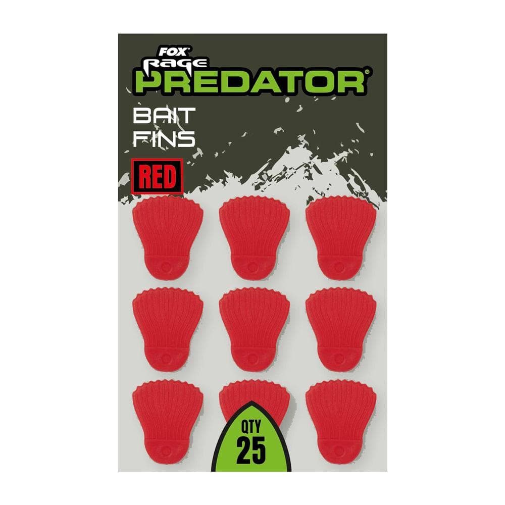 Fox Rage Predator Bait Fins Red