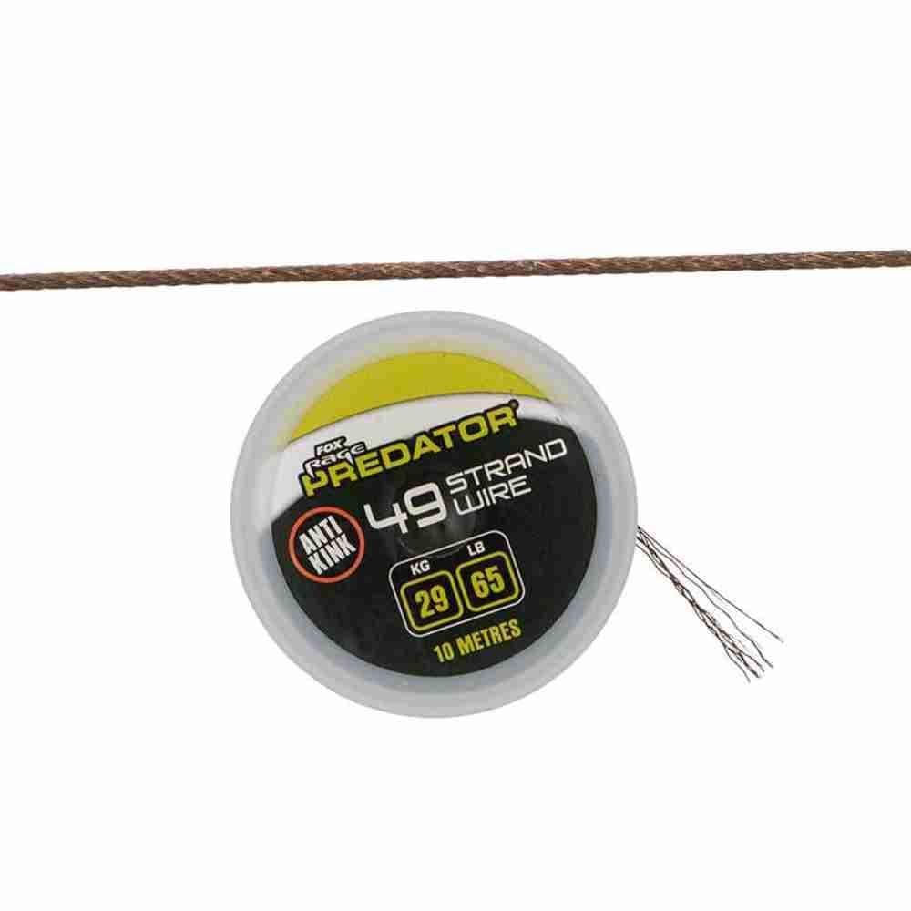 Fox Rage Predator Coated Steel Wire 49 Strand 40lb
