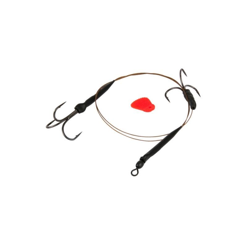 Fox Rage Predator Twin Treble 49 Strand 50cm Size 8