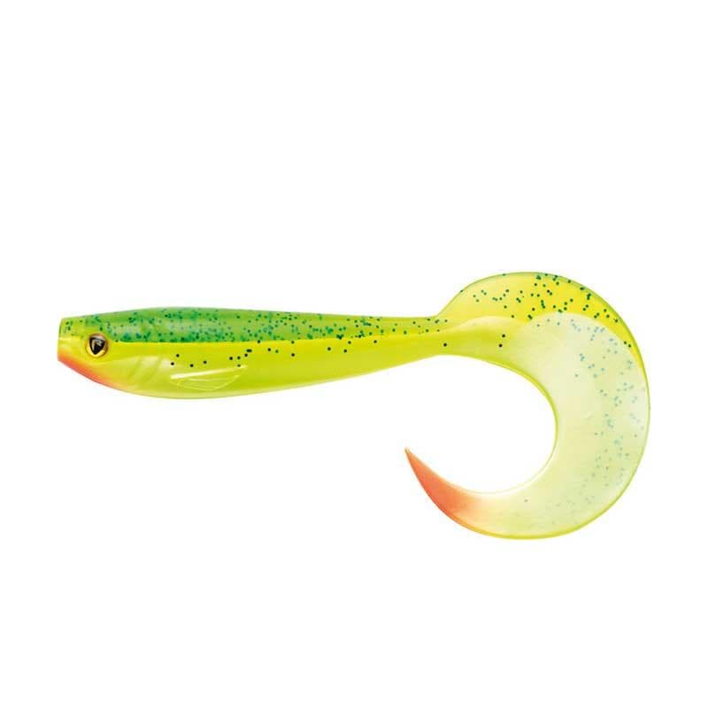 Fox Rage Pro Grub 10cm UV Lemon Tiger