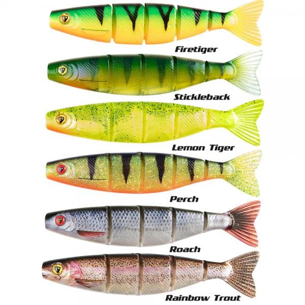 Fox Rage Pro Shad Jointed 23cm UV Stickleback - foto 2