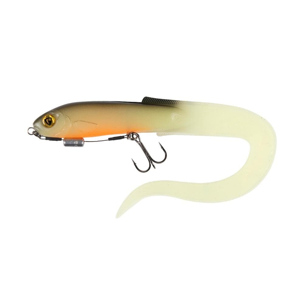 Fox Rage Slick Eel Loaded 21cm UV Hot Olive