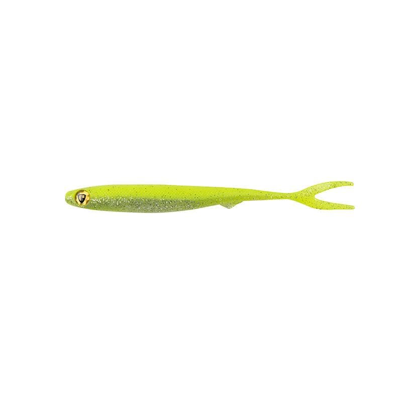 Fox Rage Slick Finesse Ultra UV Shads 9cm Chartreuse Ayu