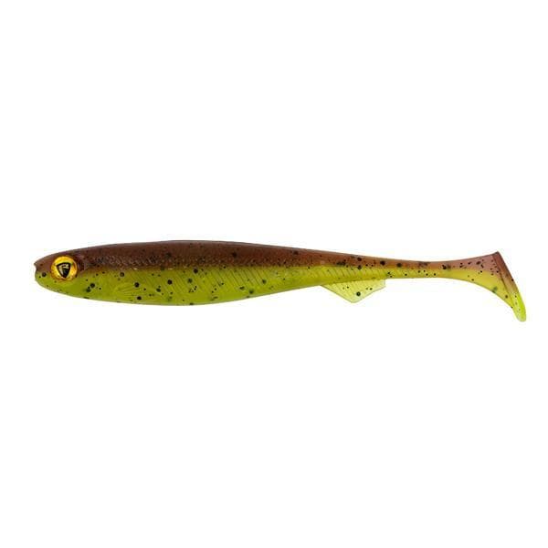 Fox Rage Slick Shad Ultra UV Shads 9cm Green Pumpkin