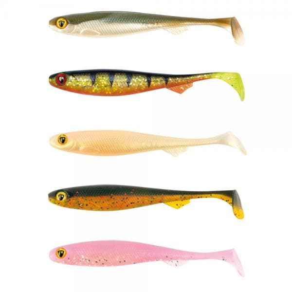 Fox Rage Slick Shad UV Mixed Colour Pack 9cm - foto 2