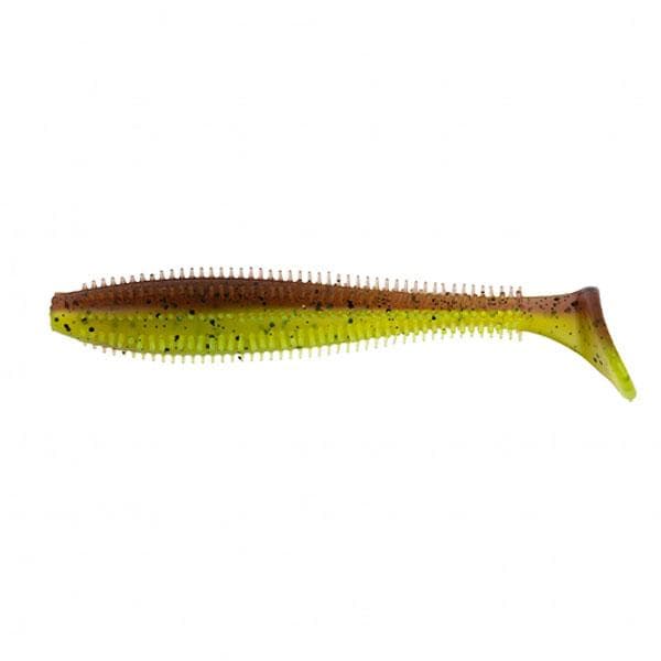 Fox Rage Spikey Shad 12cm Green Pumpkin