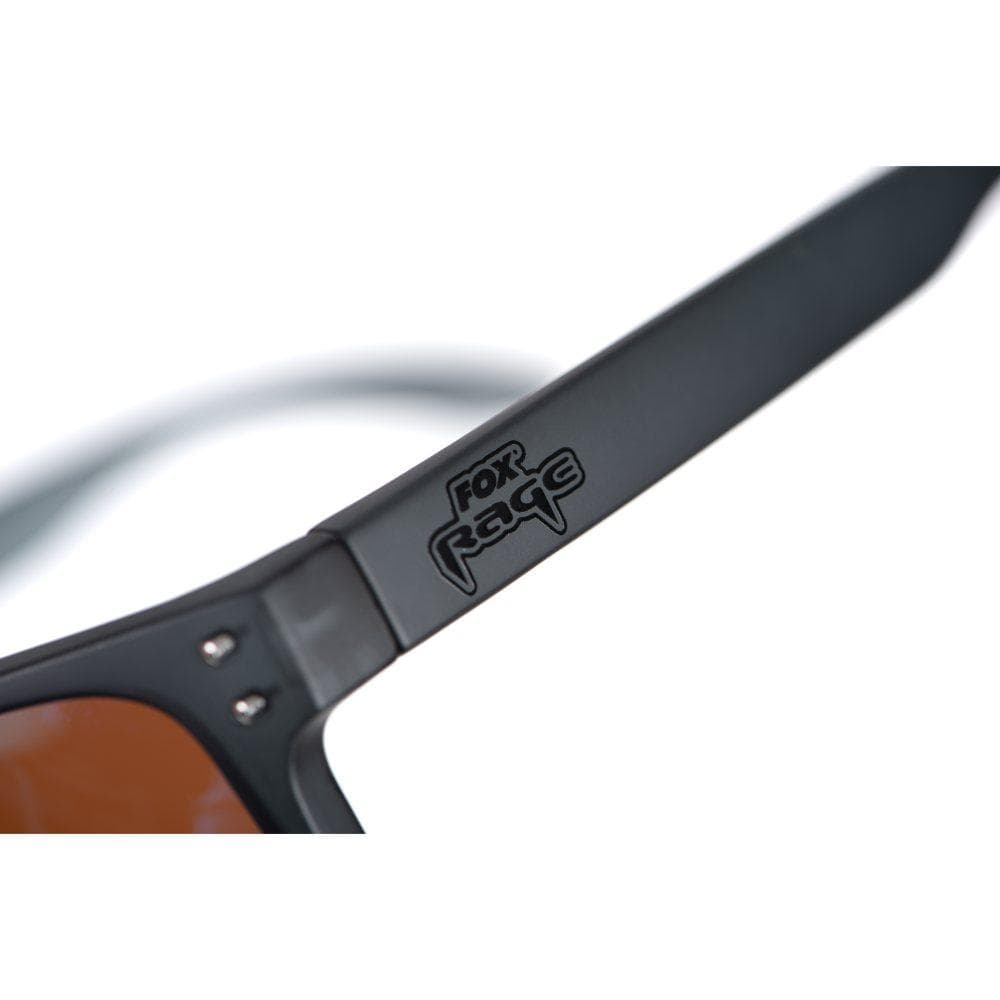 Fox Rage Transparent Black Brown Lens Mirror Blue Eyewear - foto 3
