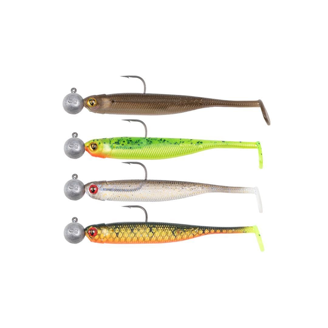 Fox Rage UV Mini Tiddler Fast Loaded Softbaits Mixed 8cm - foto 2