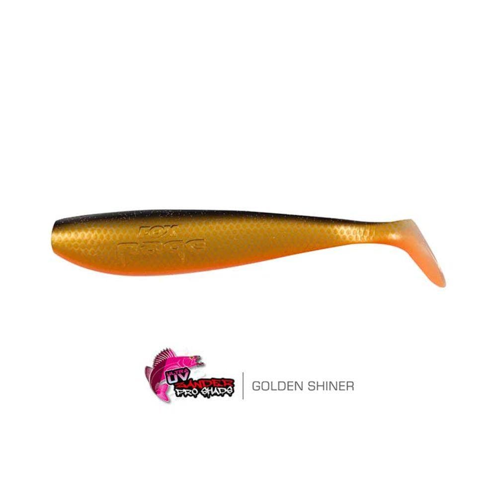 Fox Rage Zander Pro Shad 10cm UV Golden Shiner