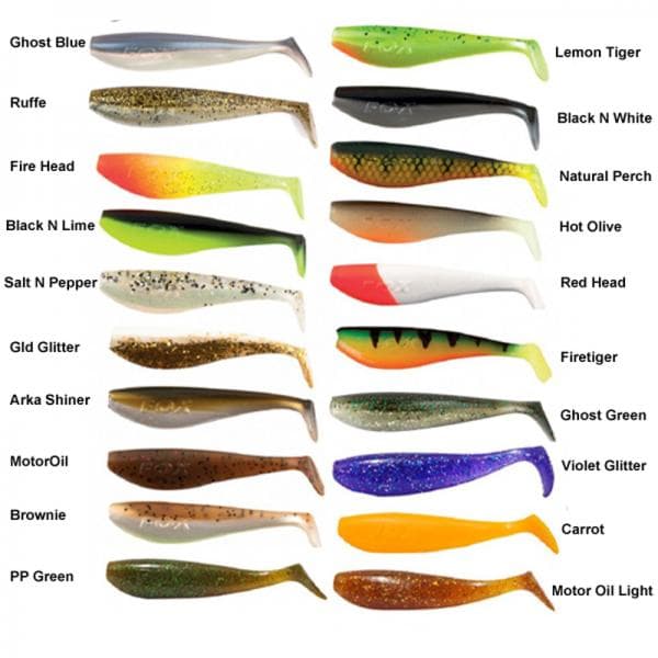 Fox Rage Zander Pro Shad 14cm Fire Head - foto 2