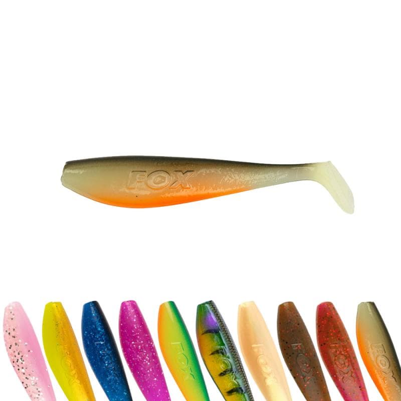 Fox Rage Zander Pro Ultra UV Shads 10cm Red Head