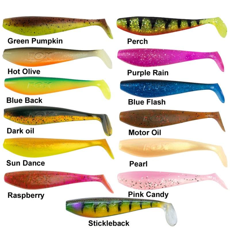 Fox Rage Zander Pro Ultra UV Shads 7.5cm Blue Flash - foto 2