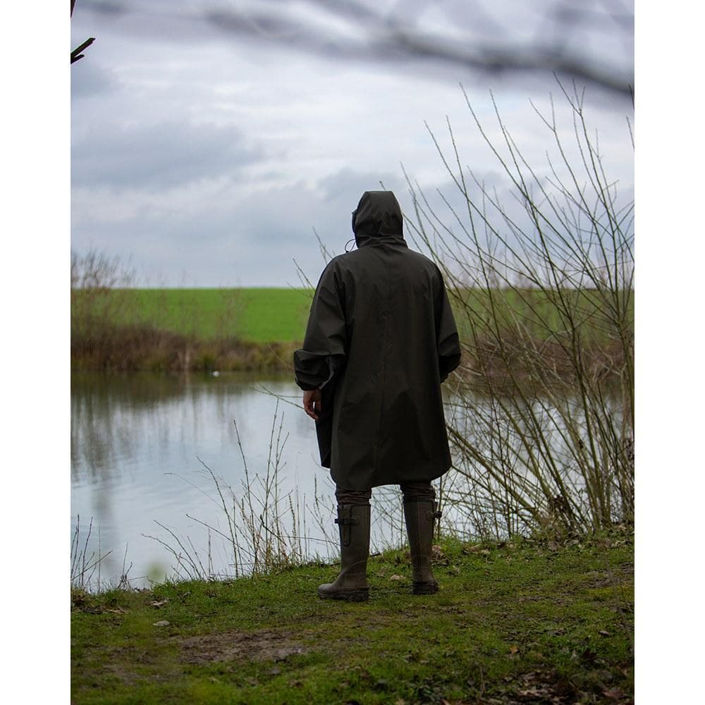 Fox Rain Poncho Khaki - foto 10