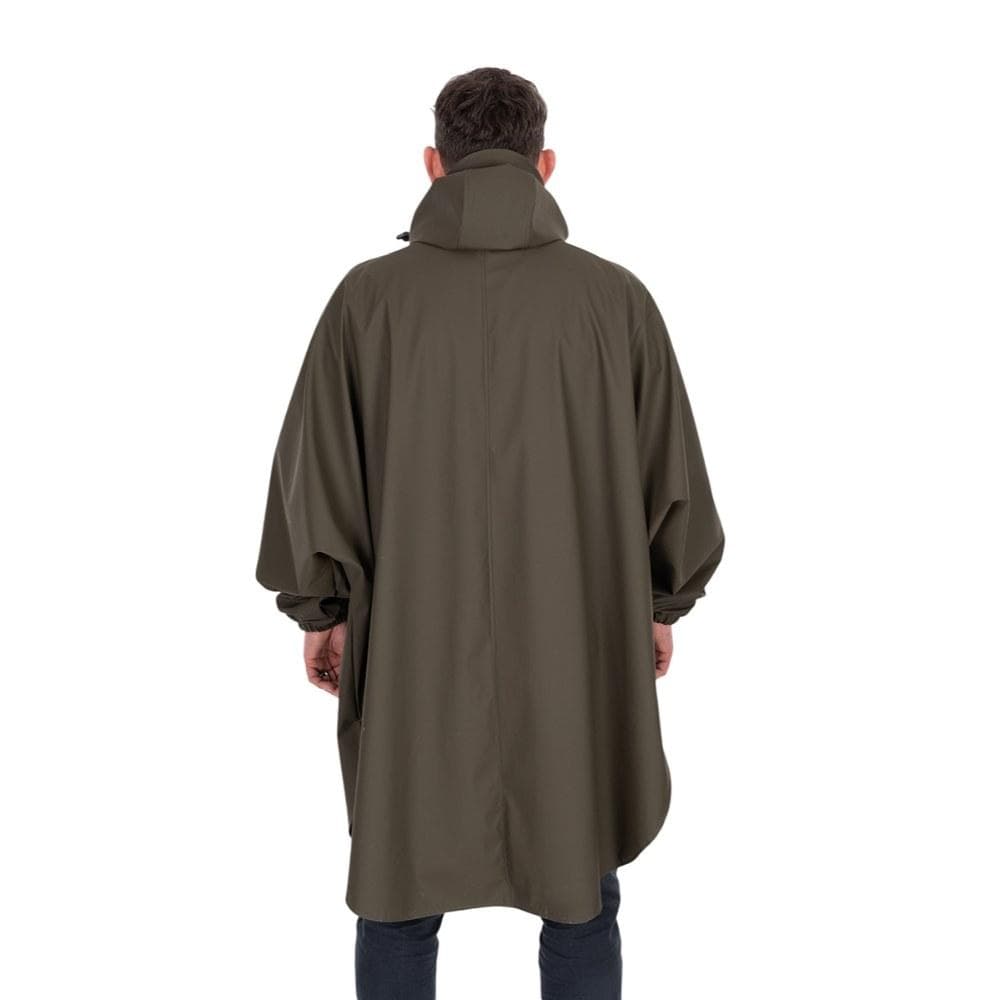 Fox Rain Poncho Khaki - foto 2