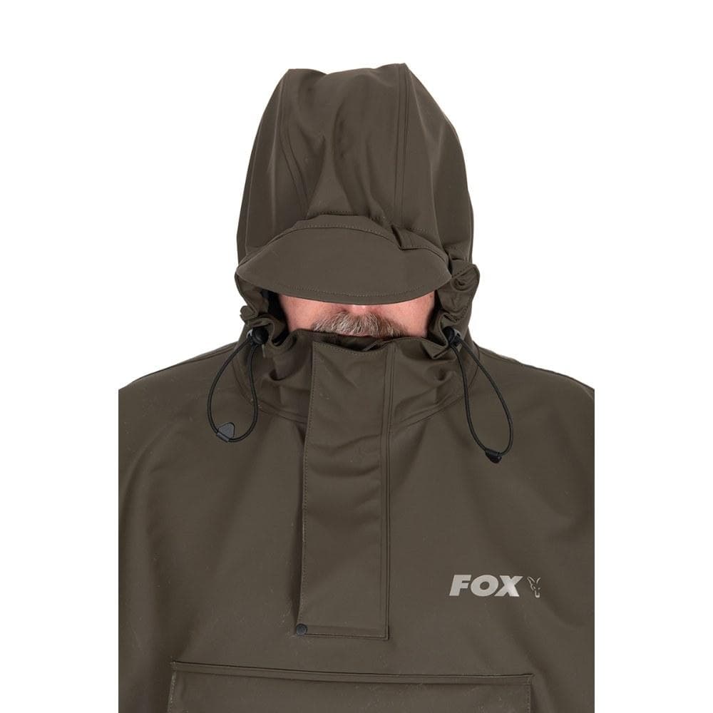 Fox Rain Poncho Khaki - foto 4