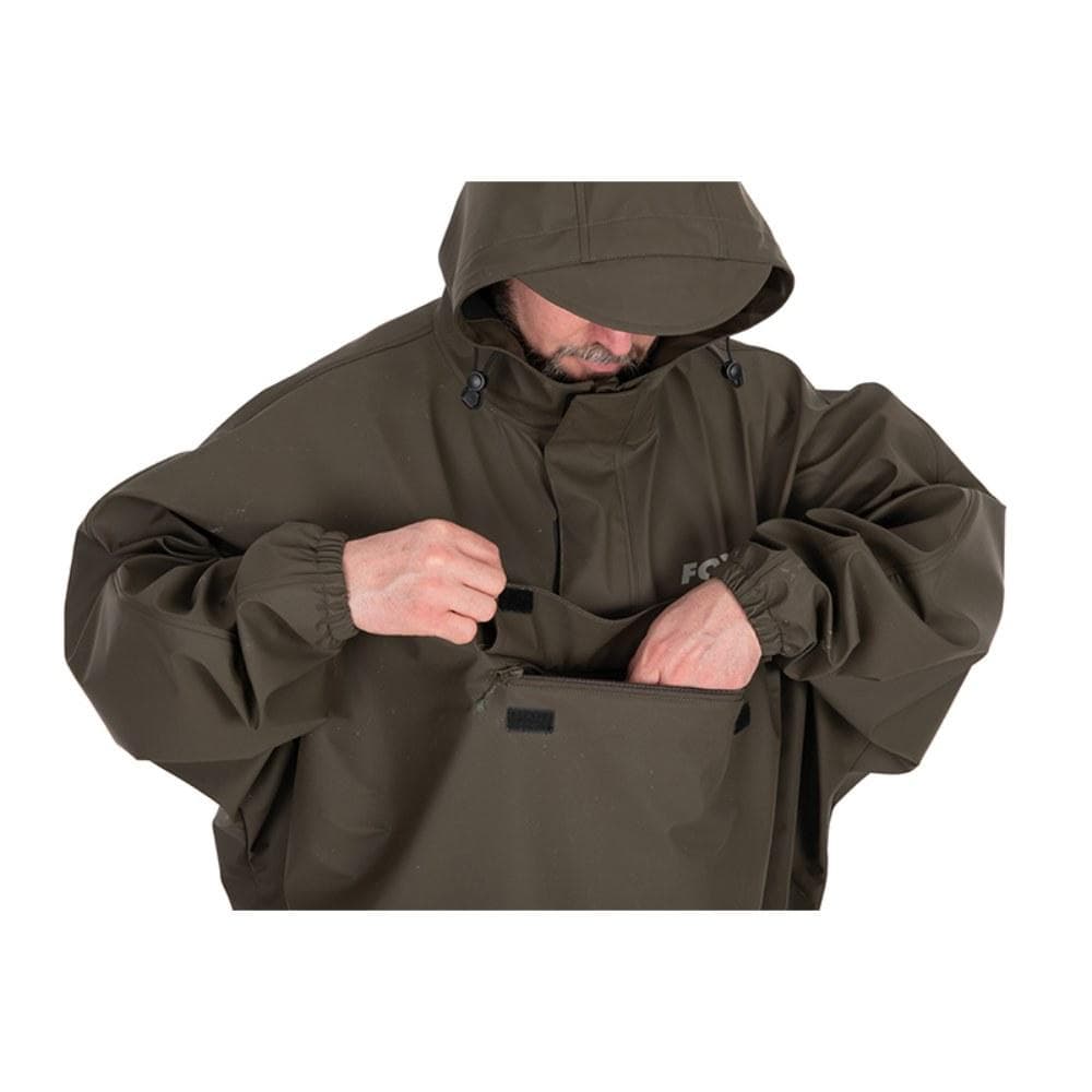 Fox Rain Poncho Khaki - foto 6