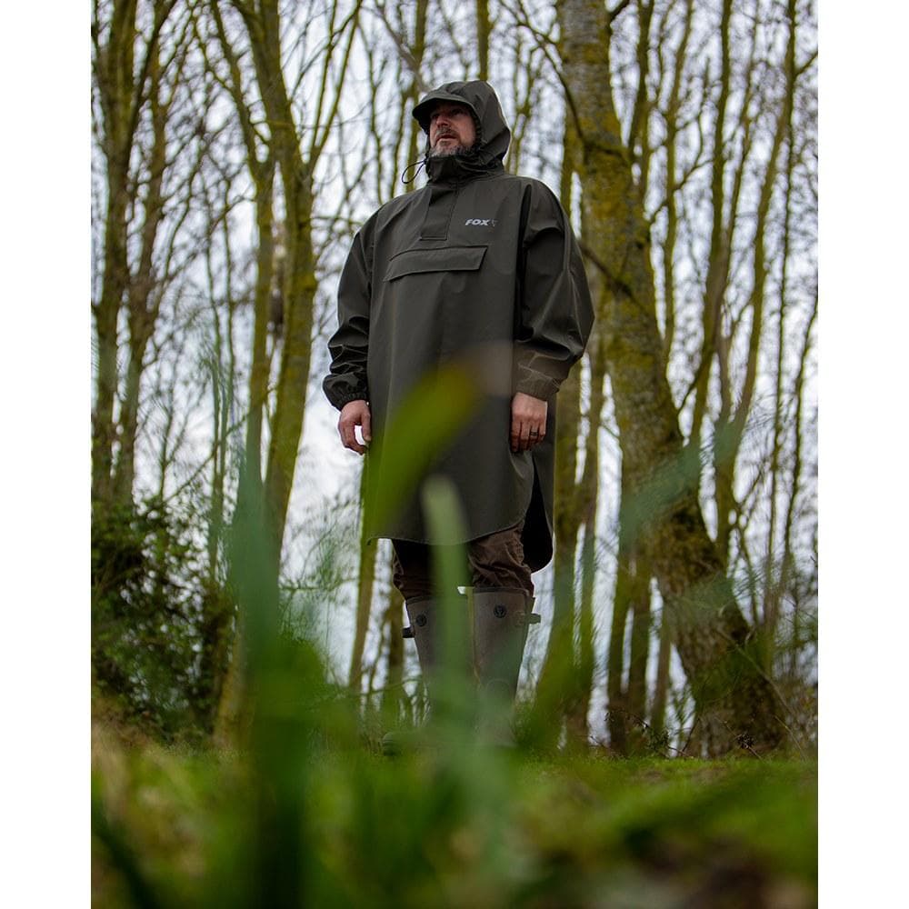 Fox Rain Poncho Khaki - foto 9