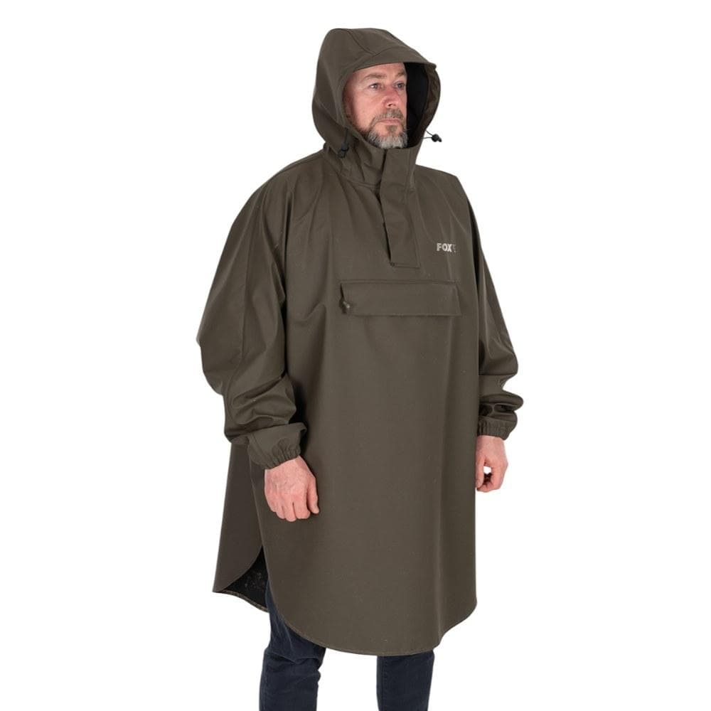 Fox Rain Poncho Khaki