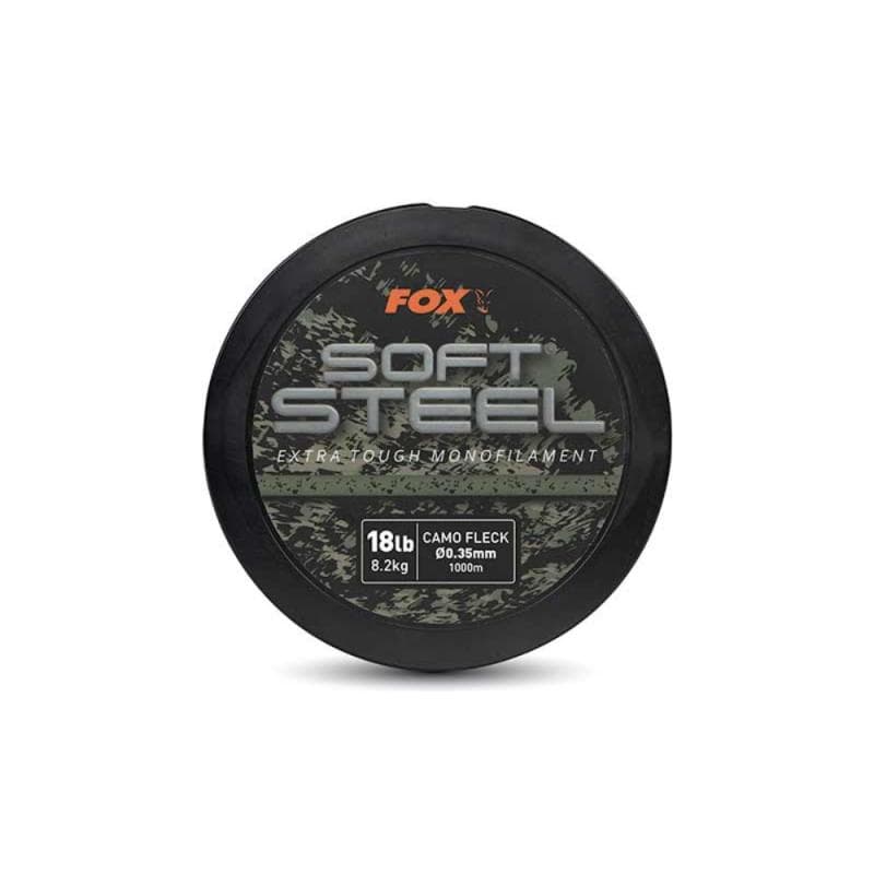 Fox Soft Steel Fleck Camo Mono 1000m 0.35mm - 18b