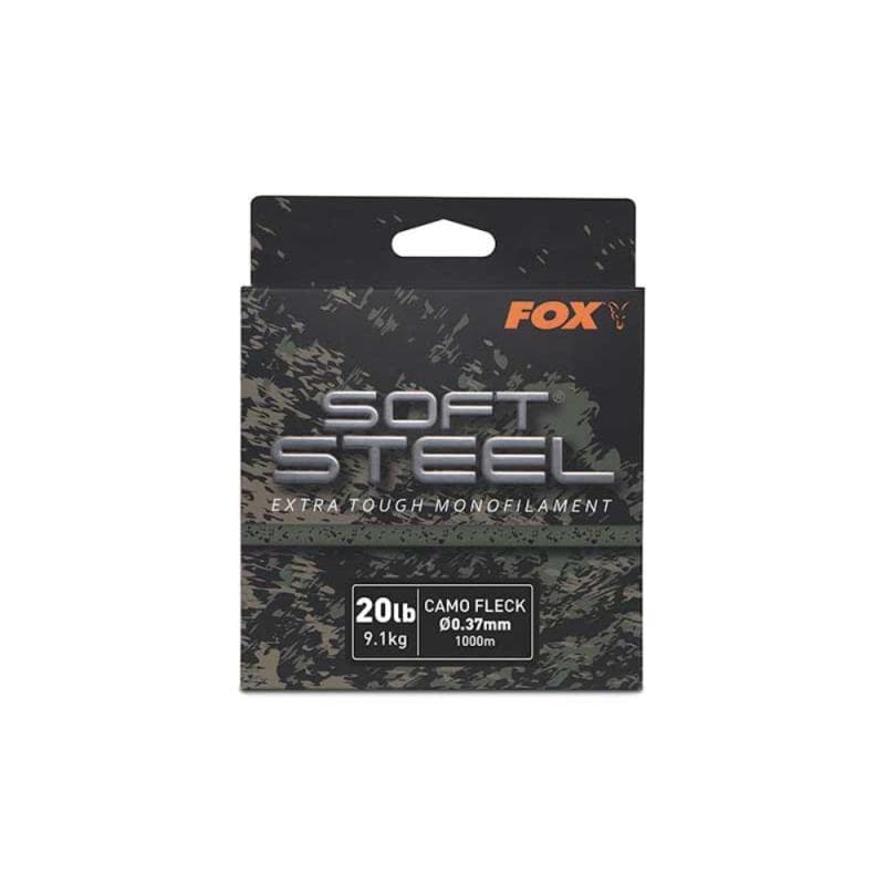 Fox Soft Steel Fleck Camo Mono 1000m 0.37mm - 20b - foto 2