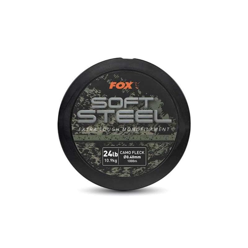 Fox Soft Steel Fleck Camo Mono 1000m 0.40mm - 24b
